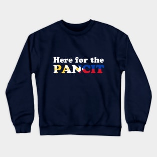 Here for the Pancit! - Filipino Food Crewneck Sweatshirt